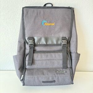 OGIO Akamai Padded Laptop Backpack Grey 17”x12” New Without Tags